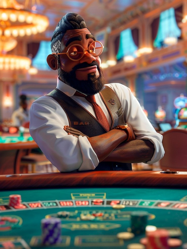 Antarmuka navigasi kategori game di air bet